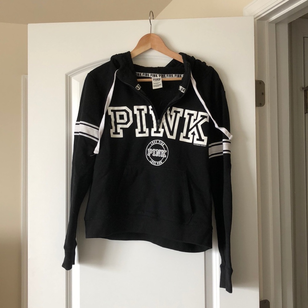 VS PINK 1/4 zip